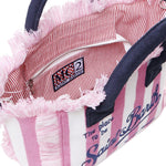 Borsa Colette con manici e tracolla COLETTE SPONGE -01384F MC2 SAINT BARTH 
