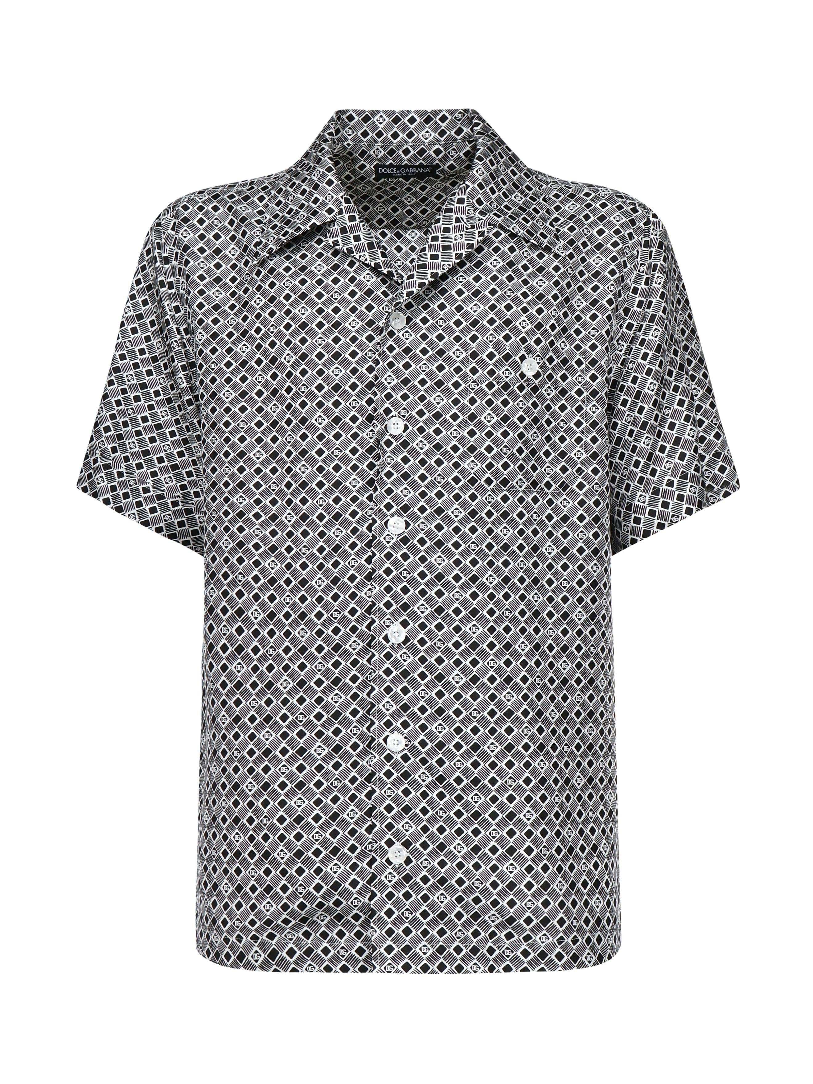 Camicia con stampa G5JH9T IS1XVHN5KG DOLCE & GABBANA 