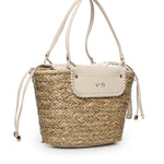 Borsa Vanna con logo 73BS9N201 VANNAOFF WHITE/NATURALE V° 73 