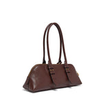 Borsa bowling Escape Bag Horizontal in pelle 106169 A0QOR49Q PINKO 
