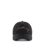 Cappello da baseball in gabardine con logo 8121415 A1189 BURBERRY 