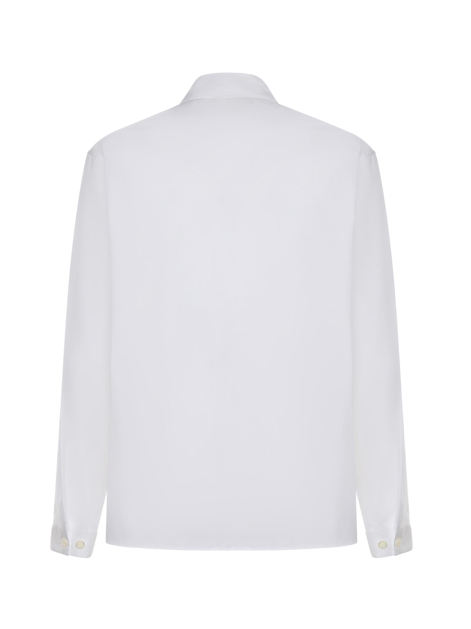 Camicia con zip in popeline di cotone CUMU0297P0 USCT88LOW01 MARNI 