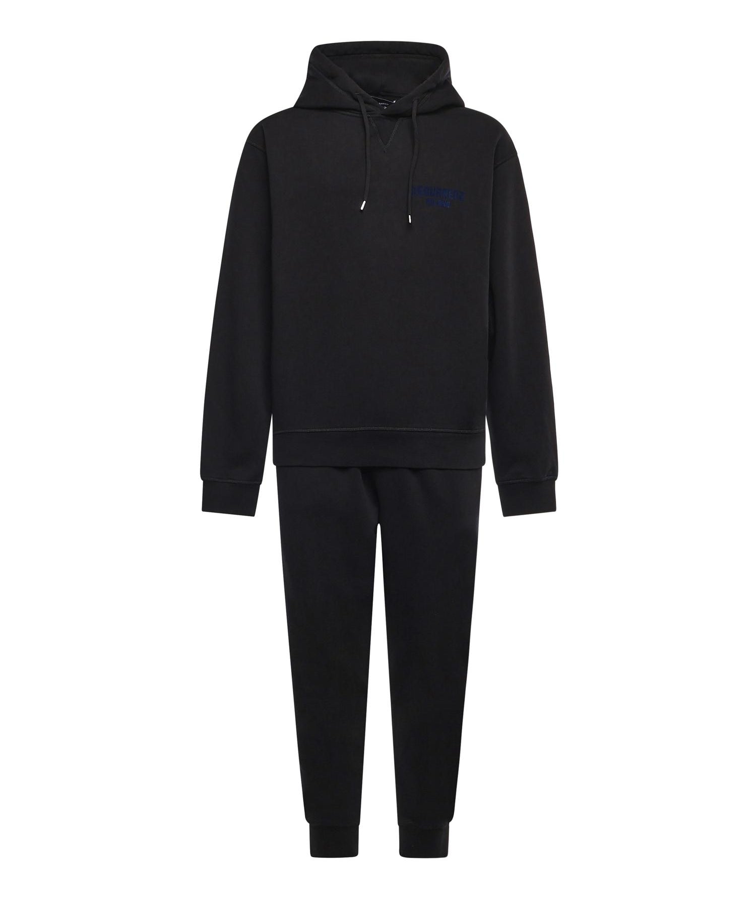 Tuta in cotone con logo S74FZ0071 D25015974 DSQUARED2 