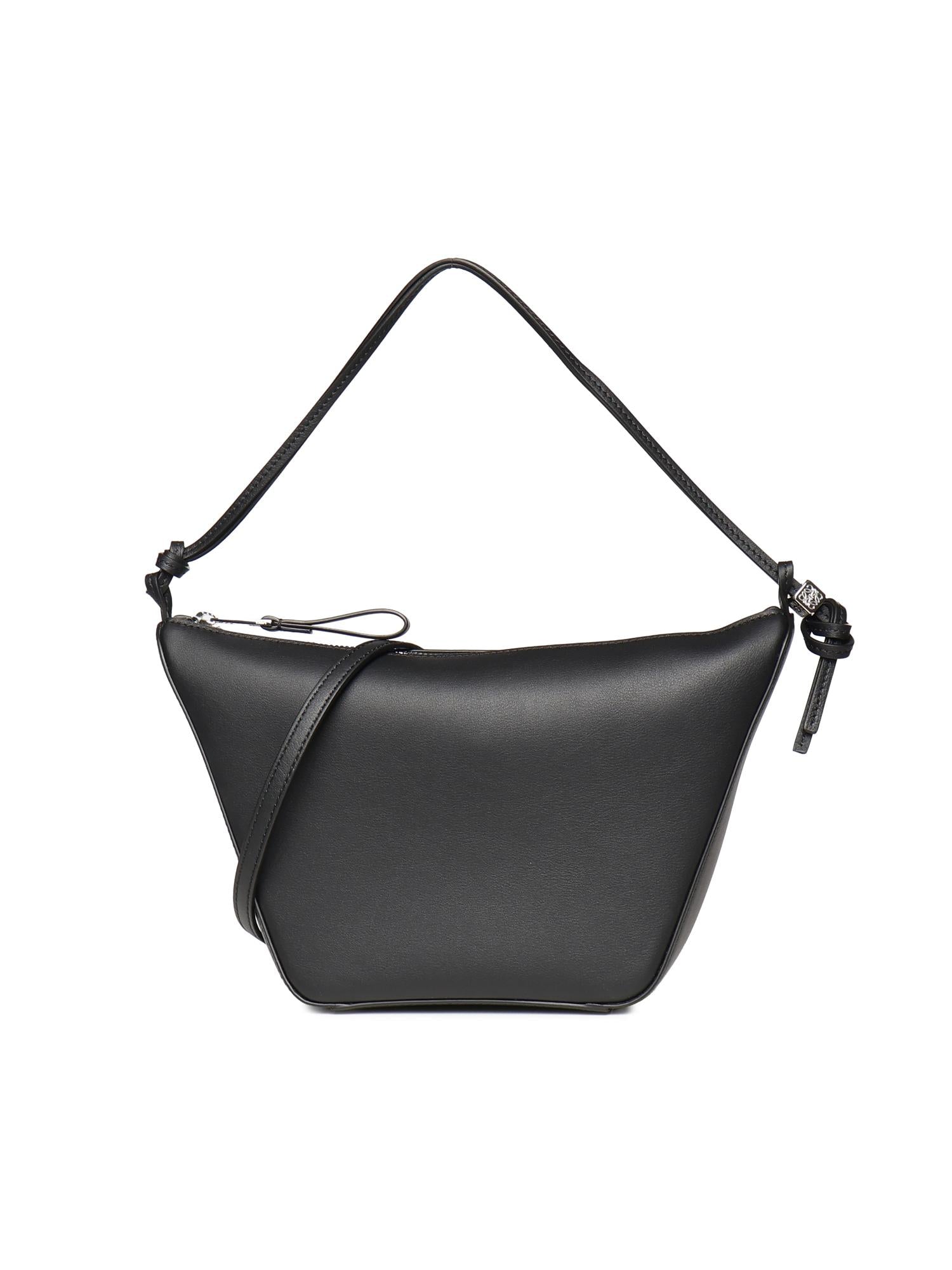 Borsa hobo Hammock mini in pelle di vitello A538G13X01 1100 LOEWE 