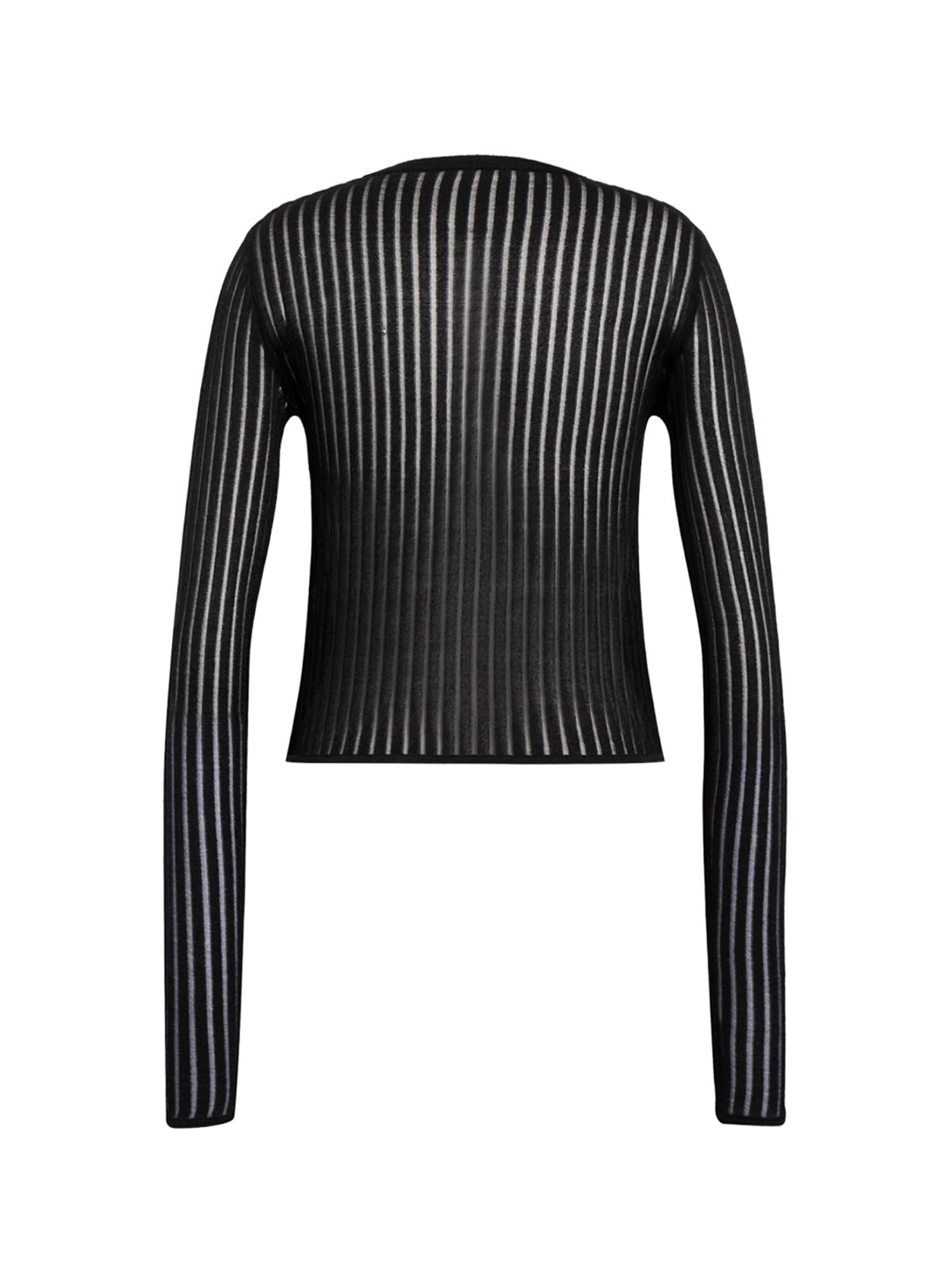 Maglia serafino in maglia lurex DT464 M01044D999 DONDUP 