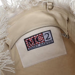 Borsa Colette in canvas con logo COL0001 08246L MC2 SAINT BARTH 