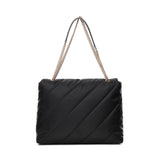 Borsa grande trapuntata Love Bag tessuto riciclato 103347 A05FZ99Q PINKO 