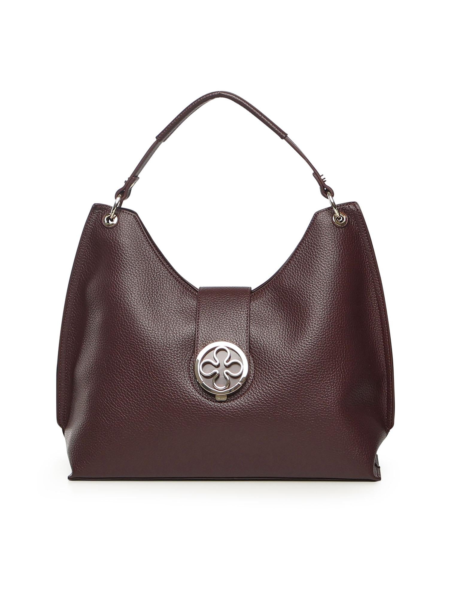 Hobo bag Federica V 73BS9ER03 FEDERICA VBORDEAUX V° 73 