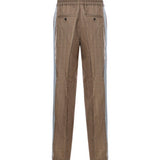 Pantalone "Le Pantalon Chevron" in lana IBP191WV009 BN Drôle de Monsieur 
