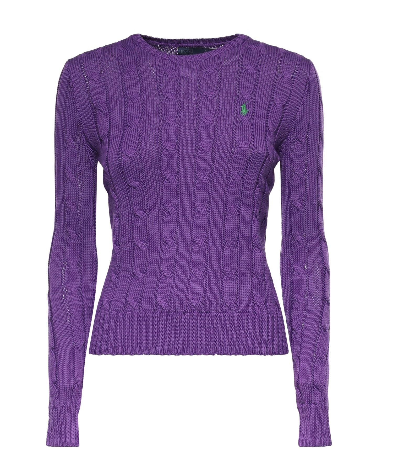 Maglia in cotone a trecce 211971869 503 POLO RALPH LAUREN 