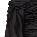 Minigonna in raso con fiocco F4CRCT FURAGN0000 DOLCE & GABBANA 