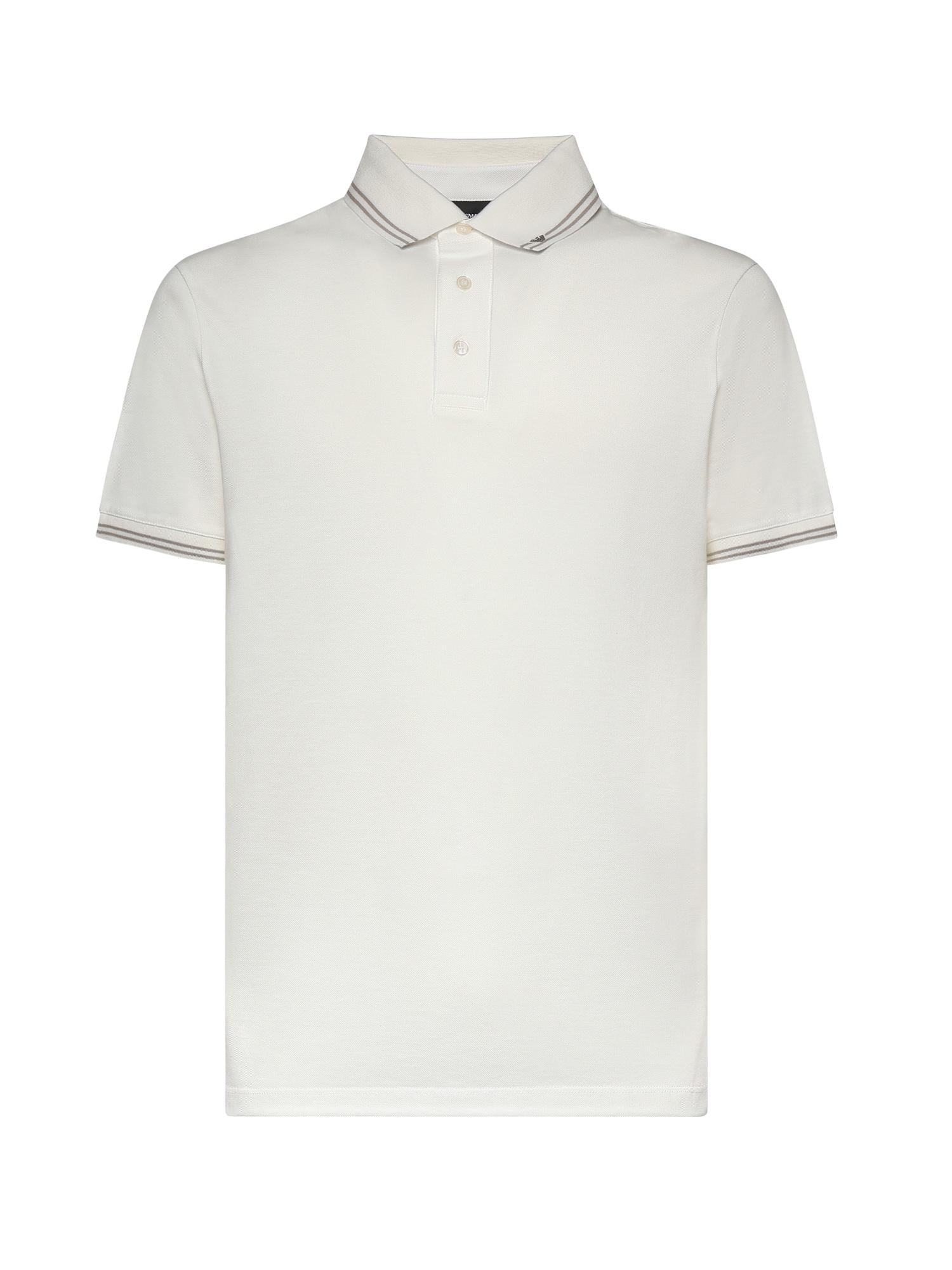 Polo in piquet di cotone EM005842 AF12955U0003 EMPORIO ARMANI 