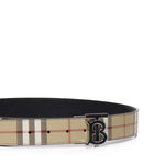 Cintura TB reversibile in pelle e Check 8069853 A7026 BURBERRY 