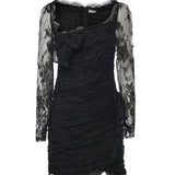 Abito mini drappeggiato FABX4125P4623 0900 ALESSANDRA RICH 