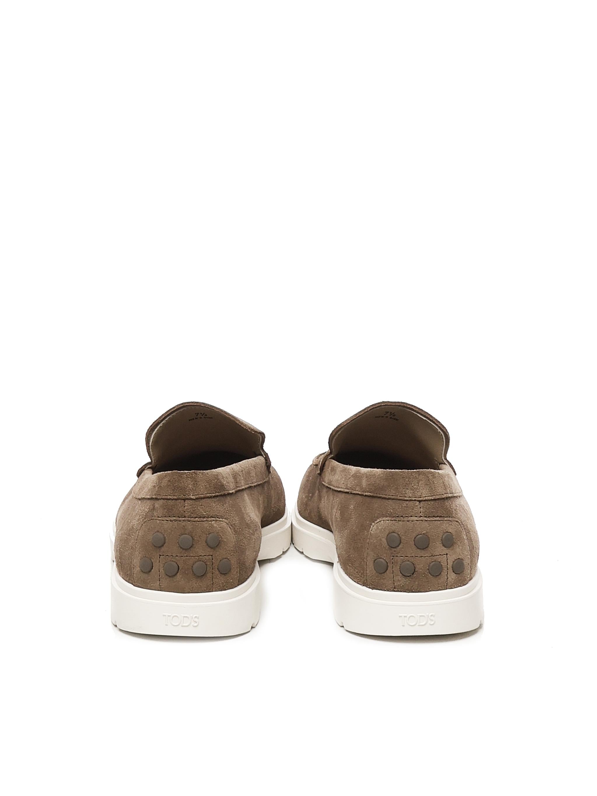 Mocassino pantofola in pelle scamosciata XXM59K00040RE0 S818 TOD'S 