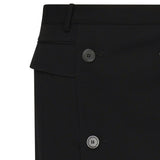 Minigonna in twill di viscosa e lana 838765 TRT011000 BALENCIAGA 