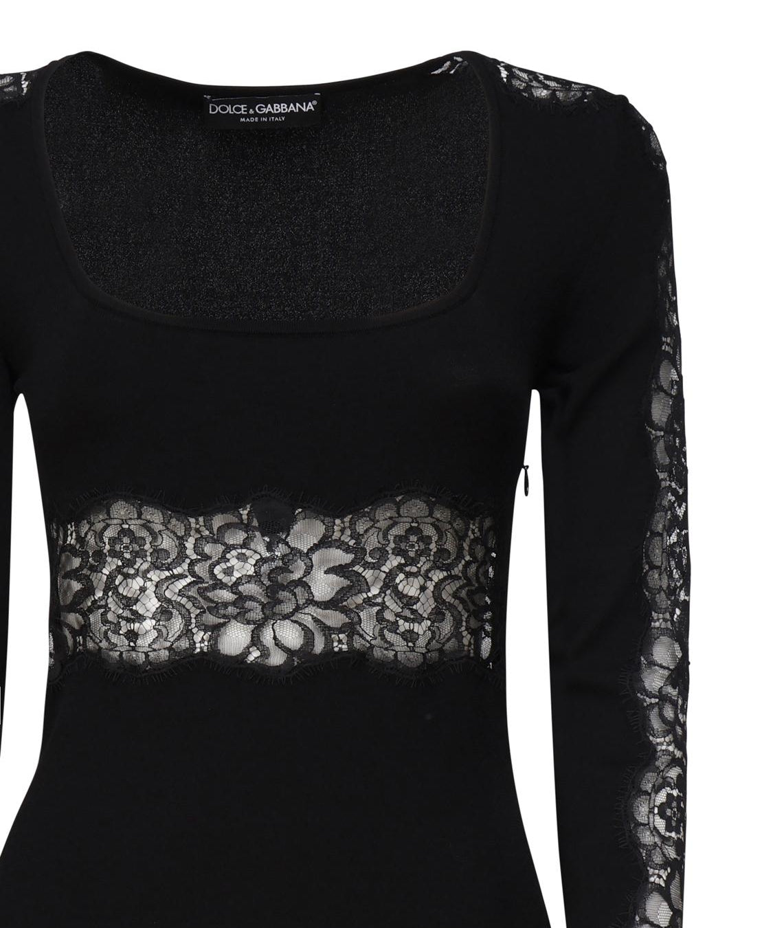 Pullover  in maglia di misto viscosa FXX19T JFMAXN0000 DOLCE & GABBANA 