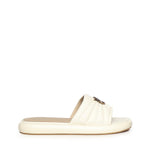 Slipper in nappa con logo SD0525 P003Z12 PINKO 