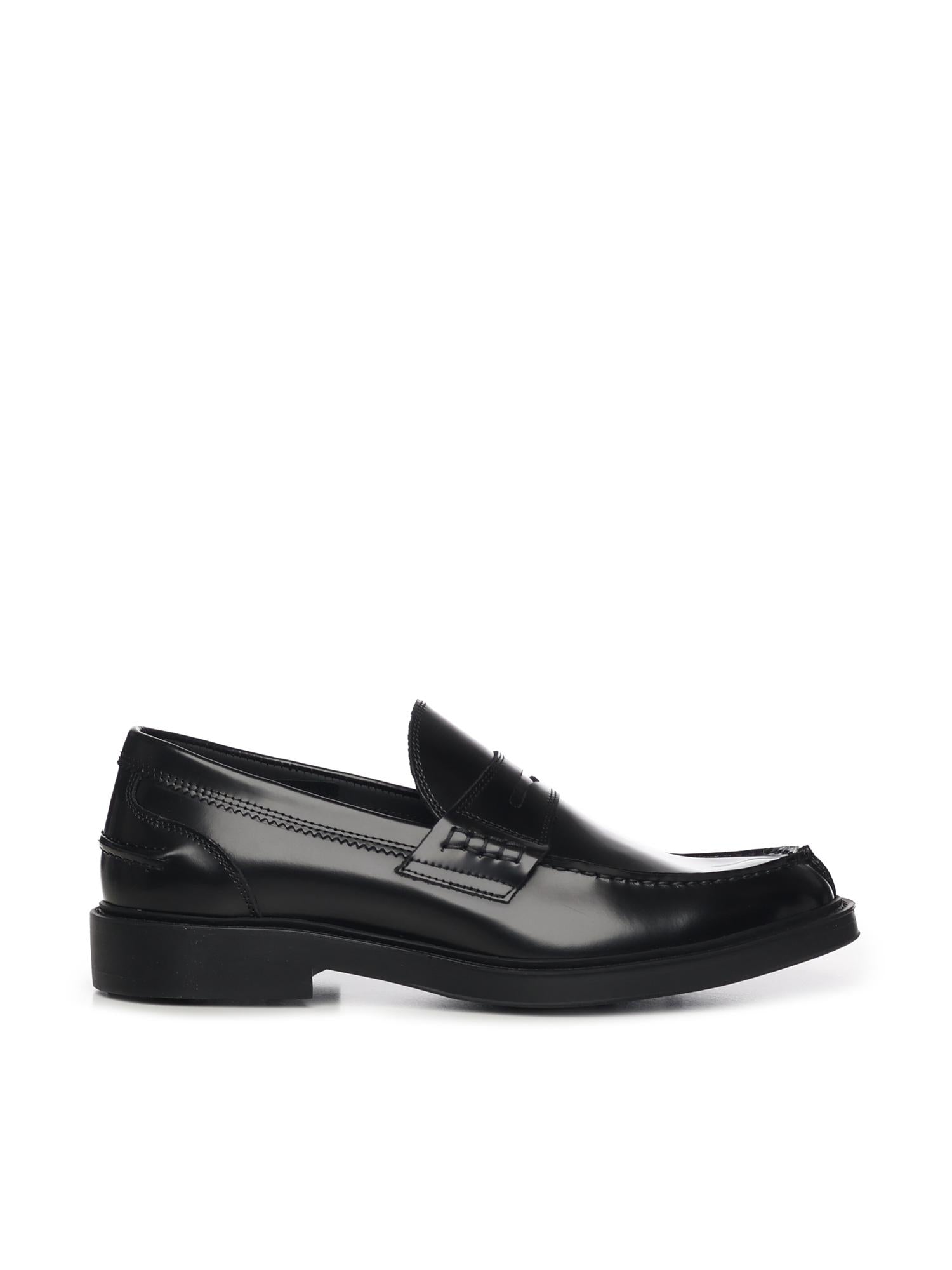 Mocassino Dover in pelle 22937 NERO ANTICA CUOIERIA 