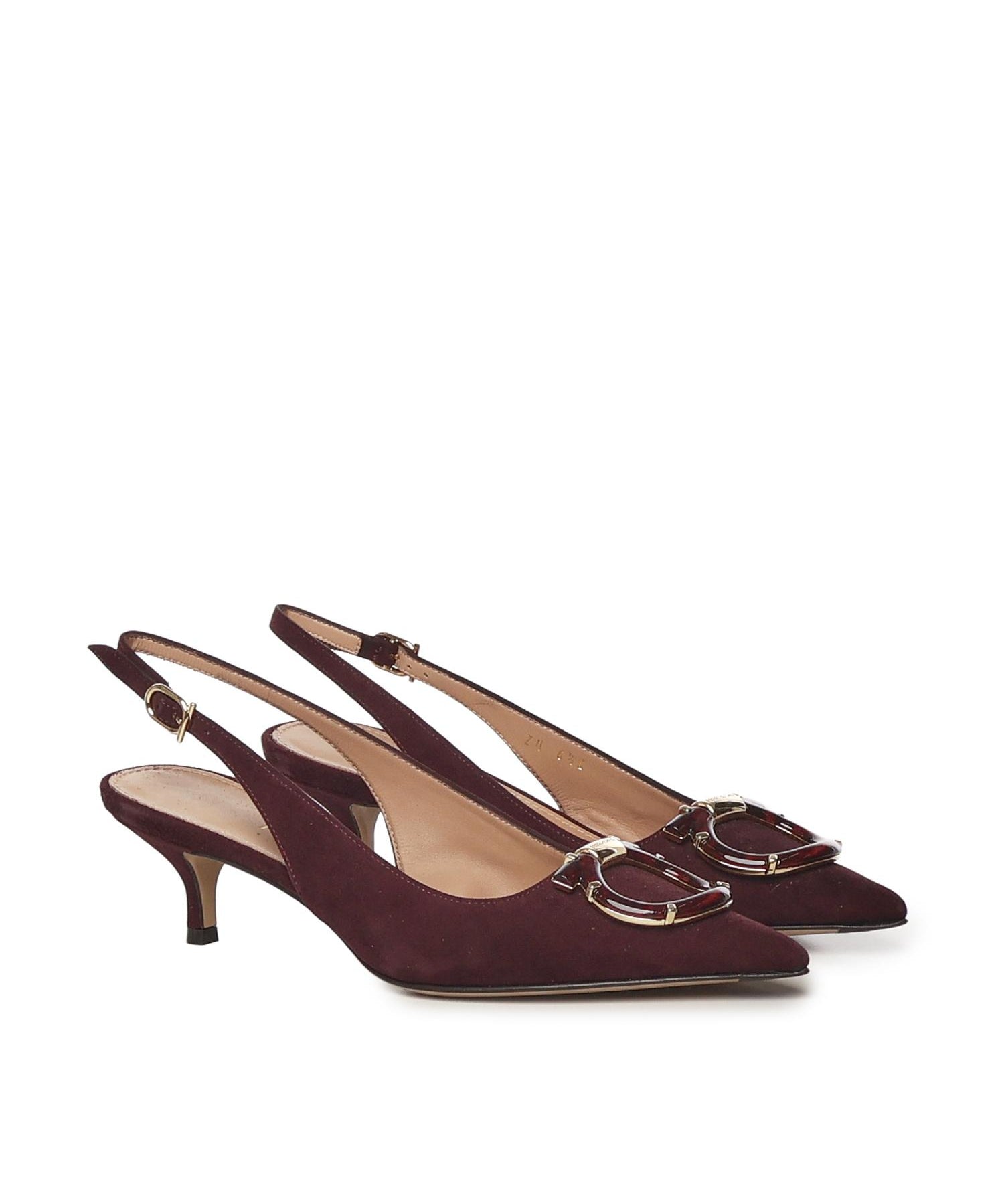 Slingback Gancini in pelle 01K533 785114001 FERRAGAMO 