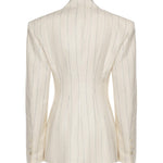 Blazer Ottavia monopetto T193019C TNV136MILK/BLACK THE ANDAMANE 