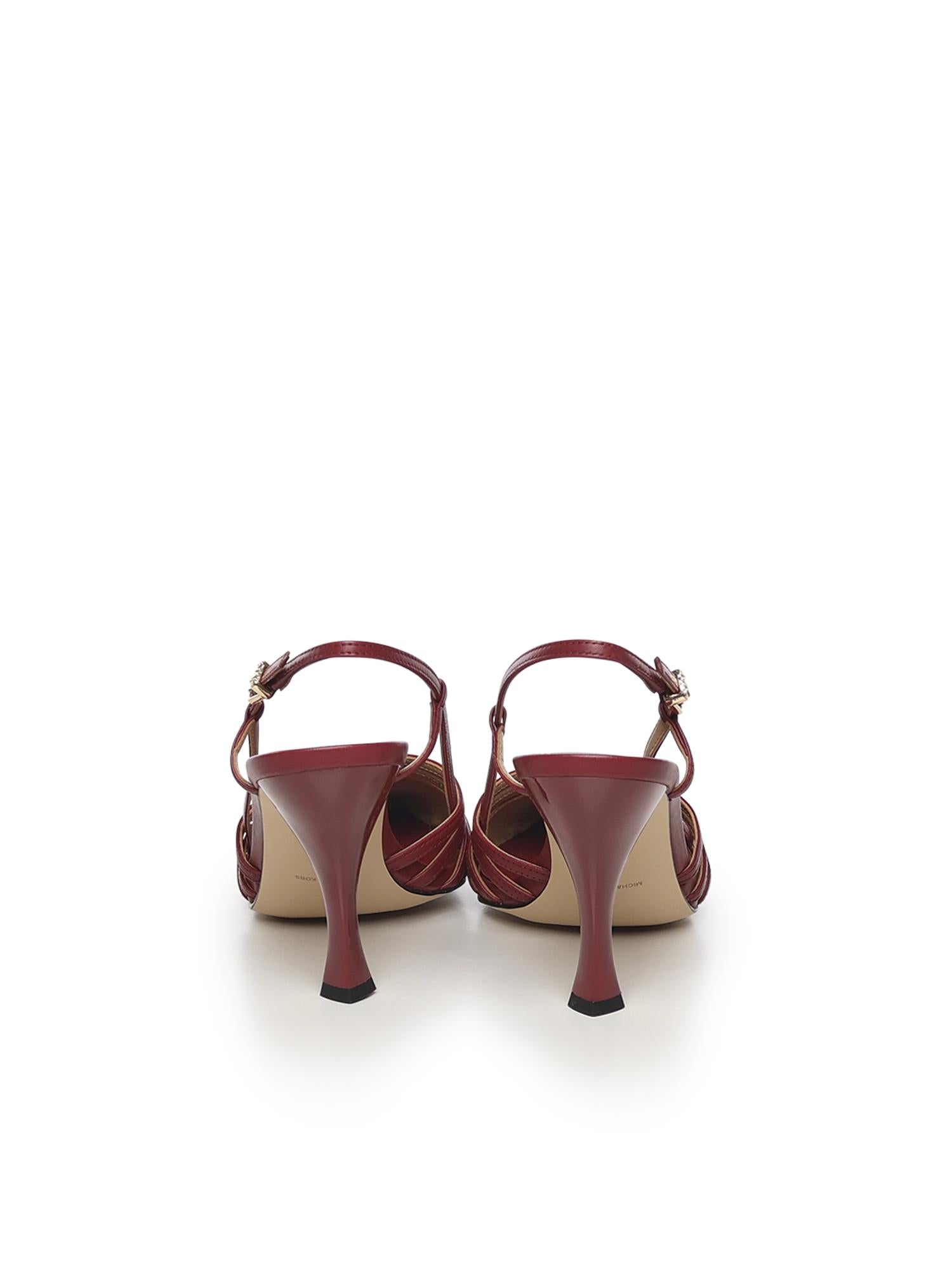 Slingback Haisley in pelle 40T5HSHP1L 691 MICHAEL MICHAEL KORS 