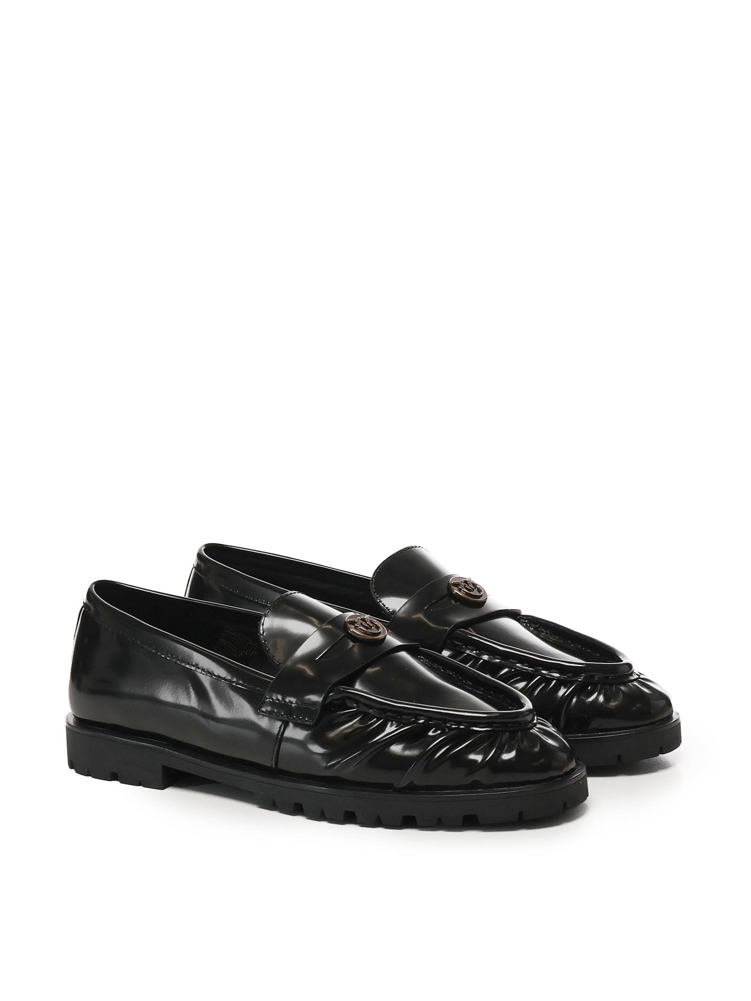 Mocassini in vernice con logo SD0435 P114Z99 PINKO 