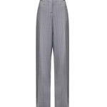 Pantaloni Plissettati Gessati<BR/> 640302 3GR6501202 STELLA McCARTNEY 
