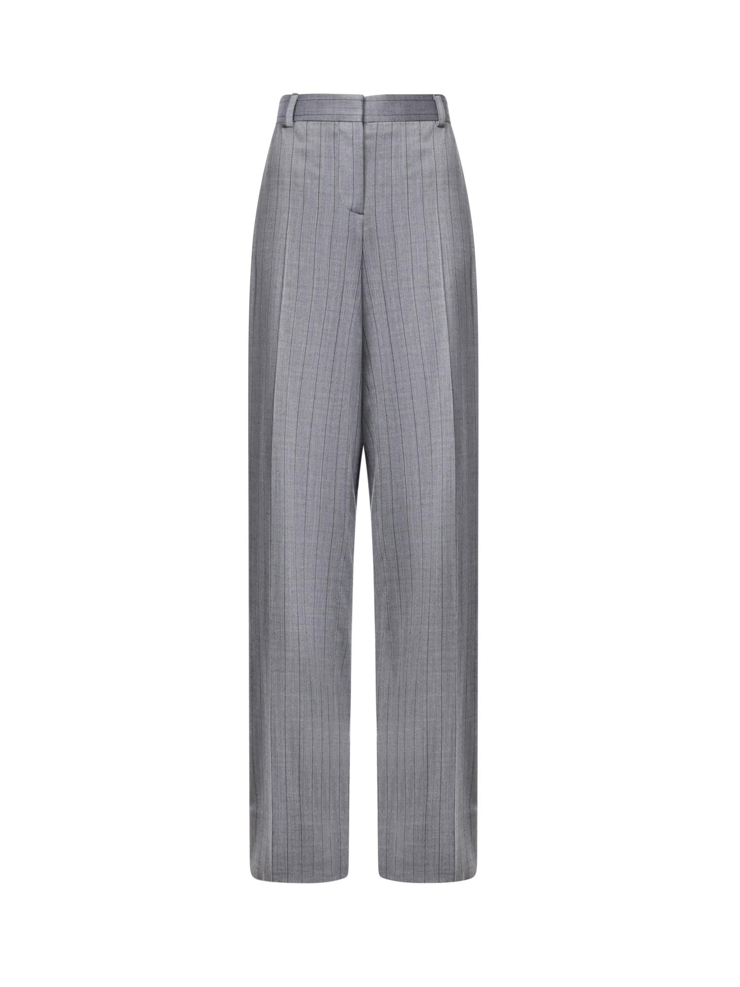 Pantaloni Plissettati Gessati<BR/> 640302 3GR6501202 STELLA McCARTNEY 