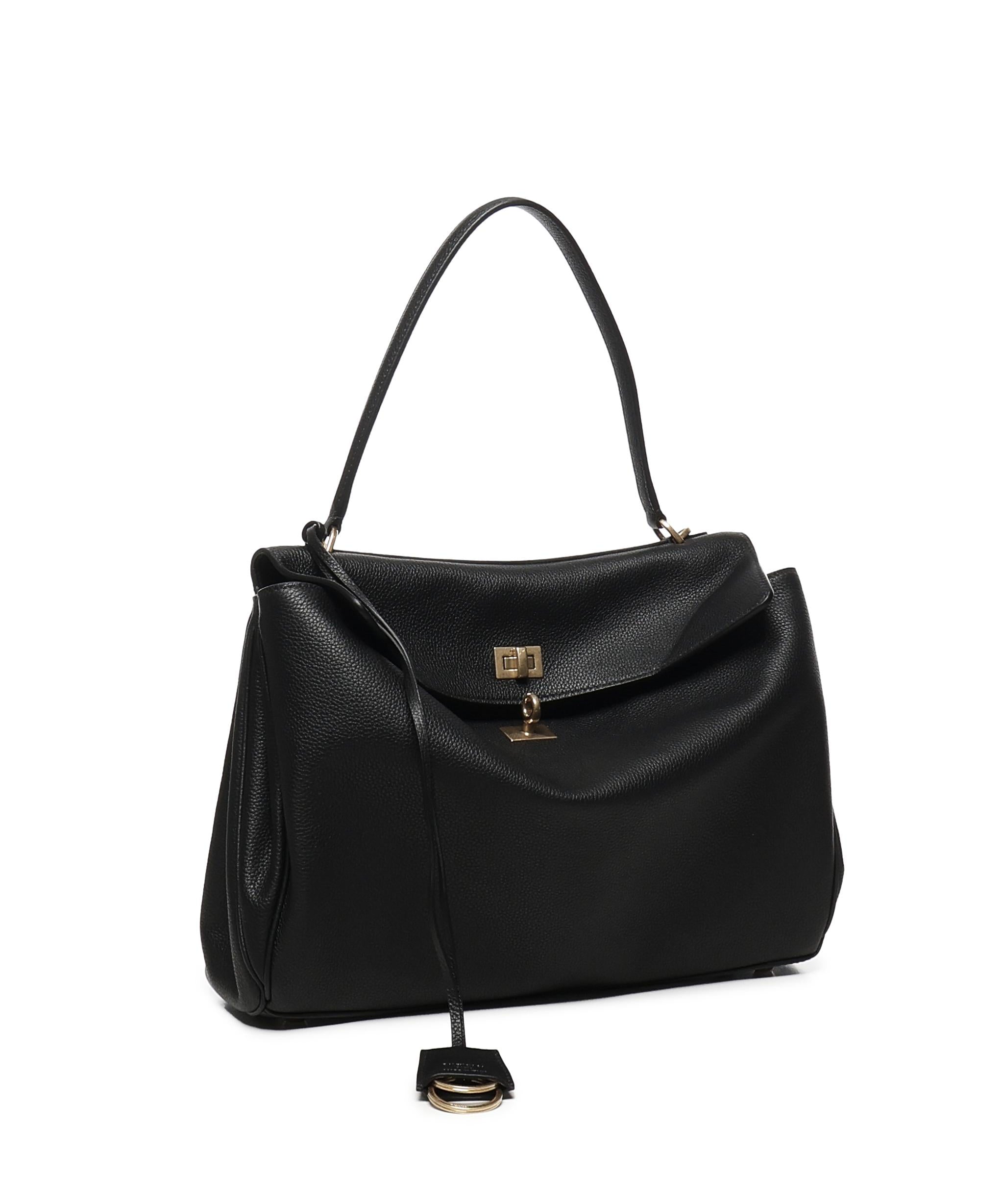 Borsa Rodeo Media in pelle di vitello martellata 789772 2ABV51000 BALENCIAGA 