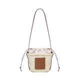Borsa a secchiello intrecciata A223222X01 2435 LOEWE 