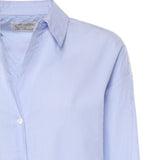 Camicia in cotone a righe CYS0001 00809L MC2 SAINT BARTH 