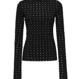 T-shirt  " Negus " con strass 2512941031600 002 SPORTMAX 
