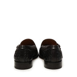 Mocassino doppia fibbia in pelle intrecciata DU3412ORVNUY195 TM00 DOUCAL'S 