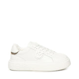 Scarpe da tennis in pelle con suola platform SS0071 P001Z12 PINKO 