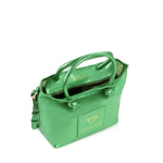 Mini bag in pelle con logo 73BP9VT02 LOLLI POPPOP GREEN V° 73 