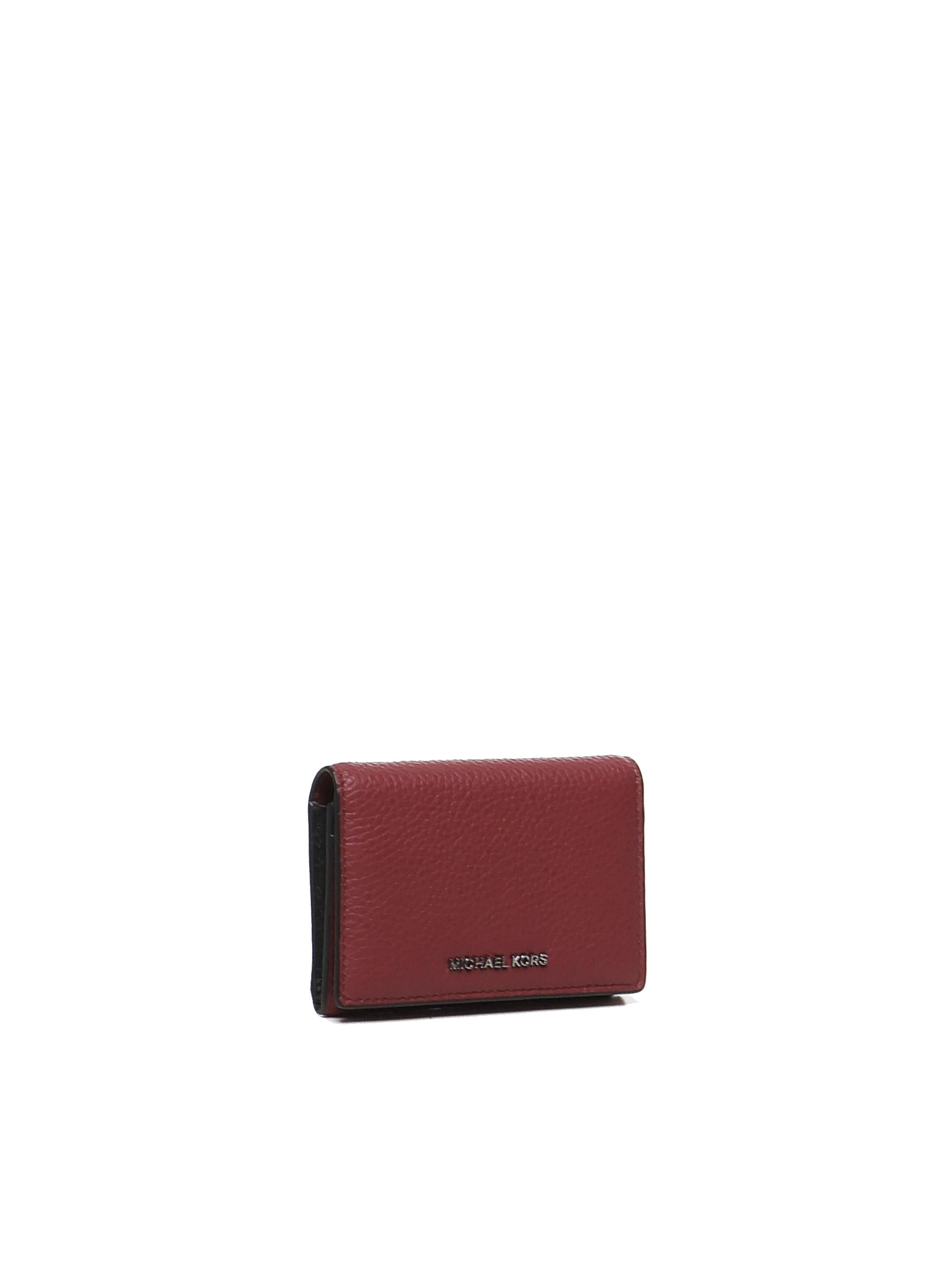Porta carte Hudson con logo 39S5LHDD6L 691 MICHAEL MICHAEL KORS 