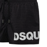 Boxer mare midi con logo D7B5C6600 010 DSQUARED2 