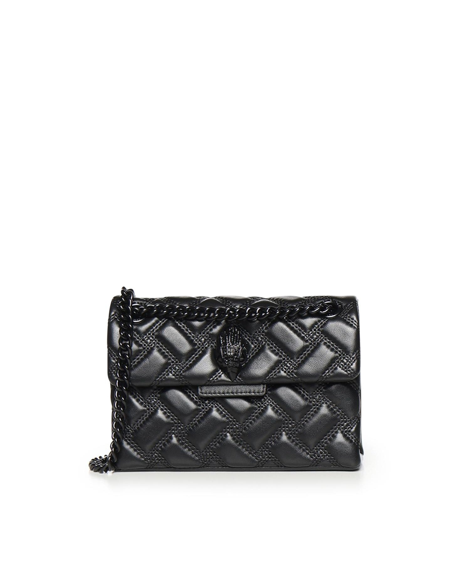 Mini bag Kensington Drench in pelle 7376600109 BLACK KURT GEIGER 