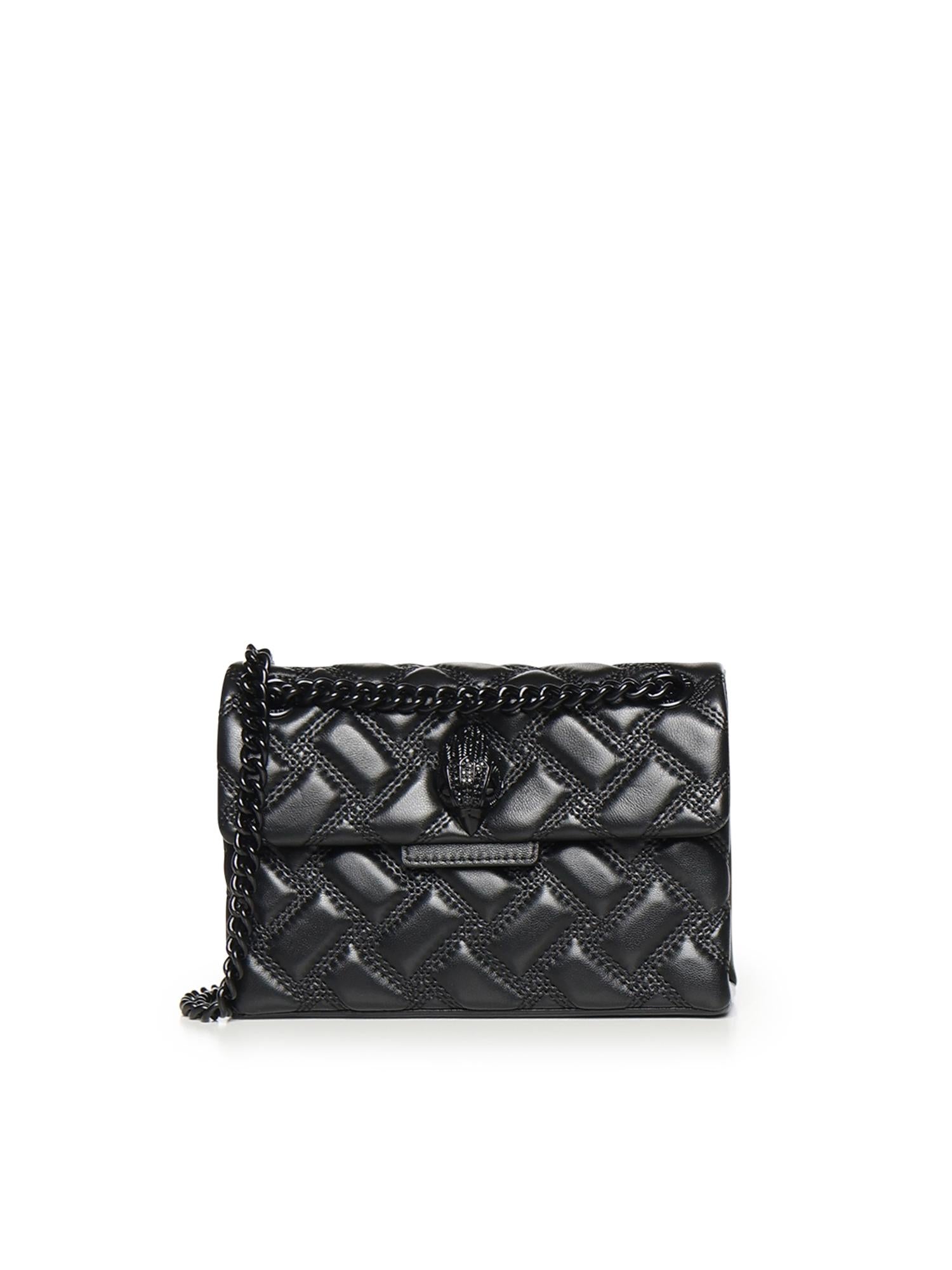 Mini bag Kensington Drench in pelle 7376600109 BLACK KURT GEIGER 