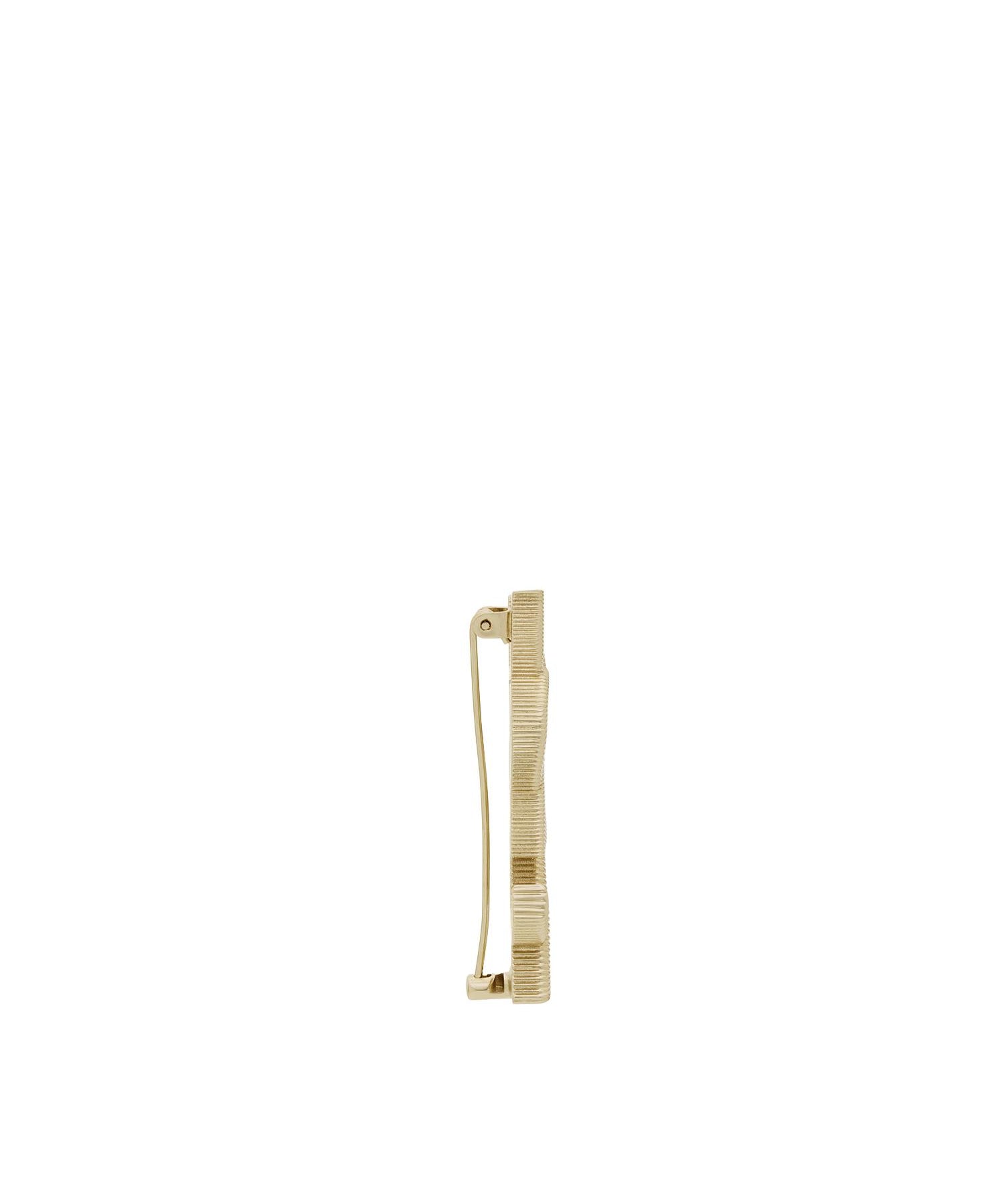 Spilla Logo Cassandre in metallo dorato 804317 Y15008030 SAINT LAURENT 