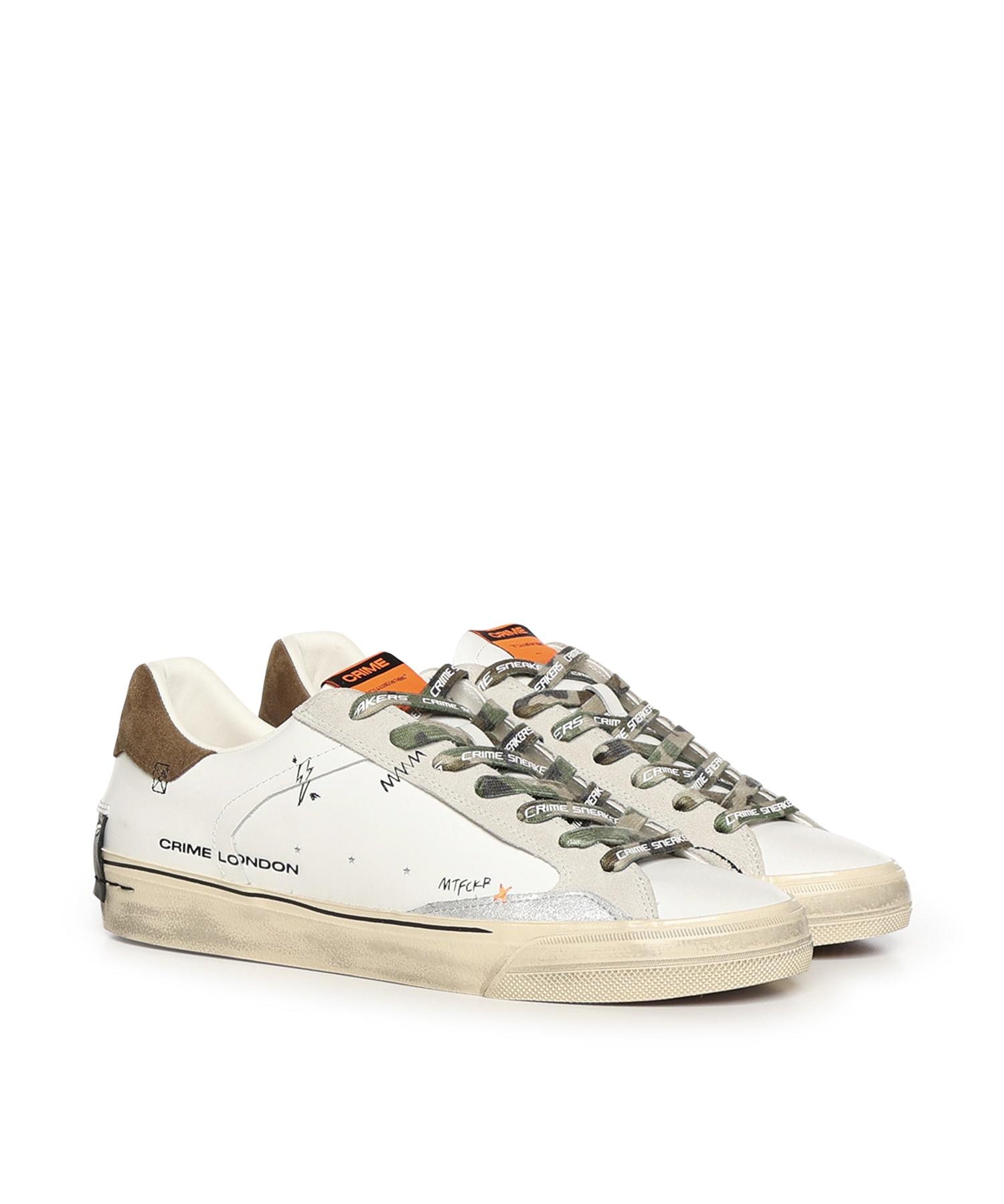Sneaker Deconstructed 19071PP8B WHITE CRIME LONDON 