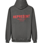 Felpa in cotone con logo OCM41113 02 REPRESENT 
