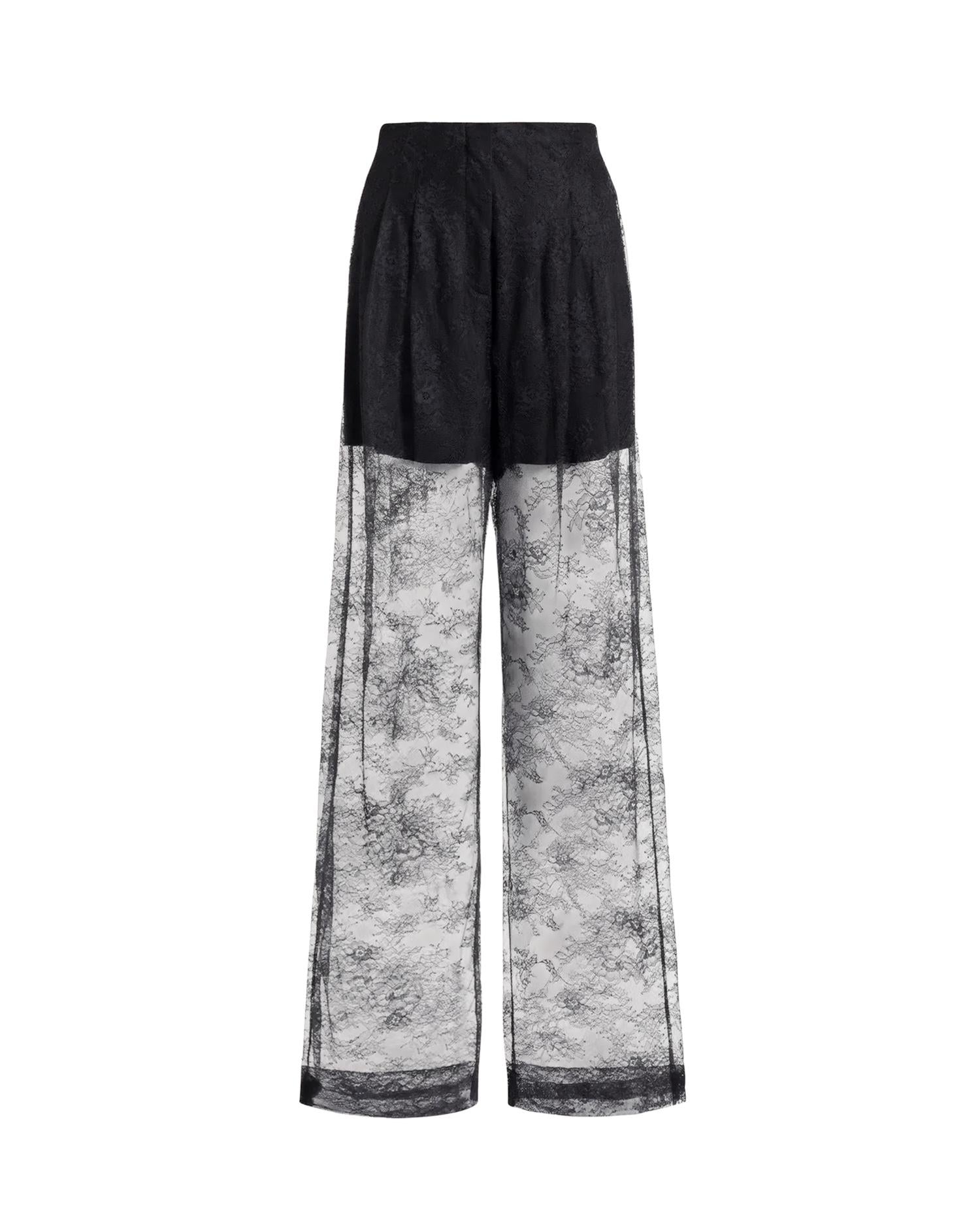 Pantaloni in pizzo A03141648 0290 ALBERTA FERRETTI 