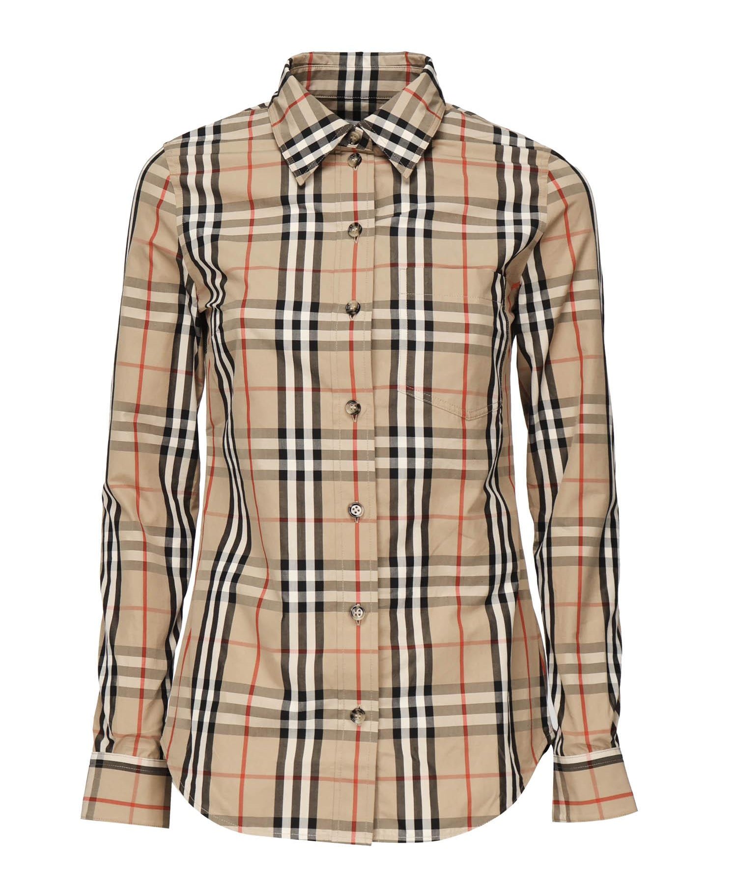 Camicia Check in cotone 8111847 A7028 BURBERRY 