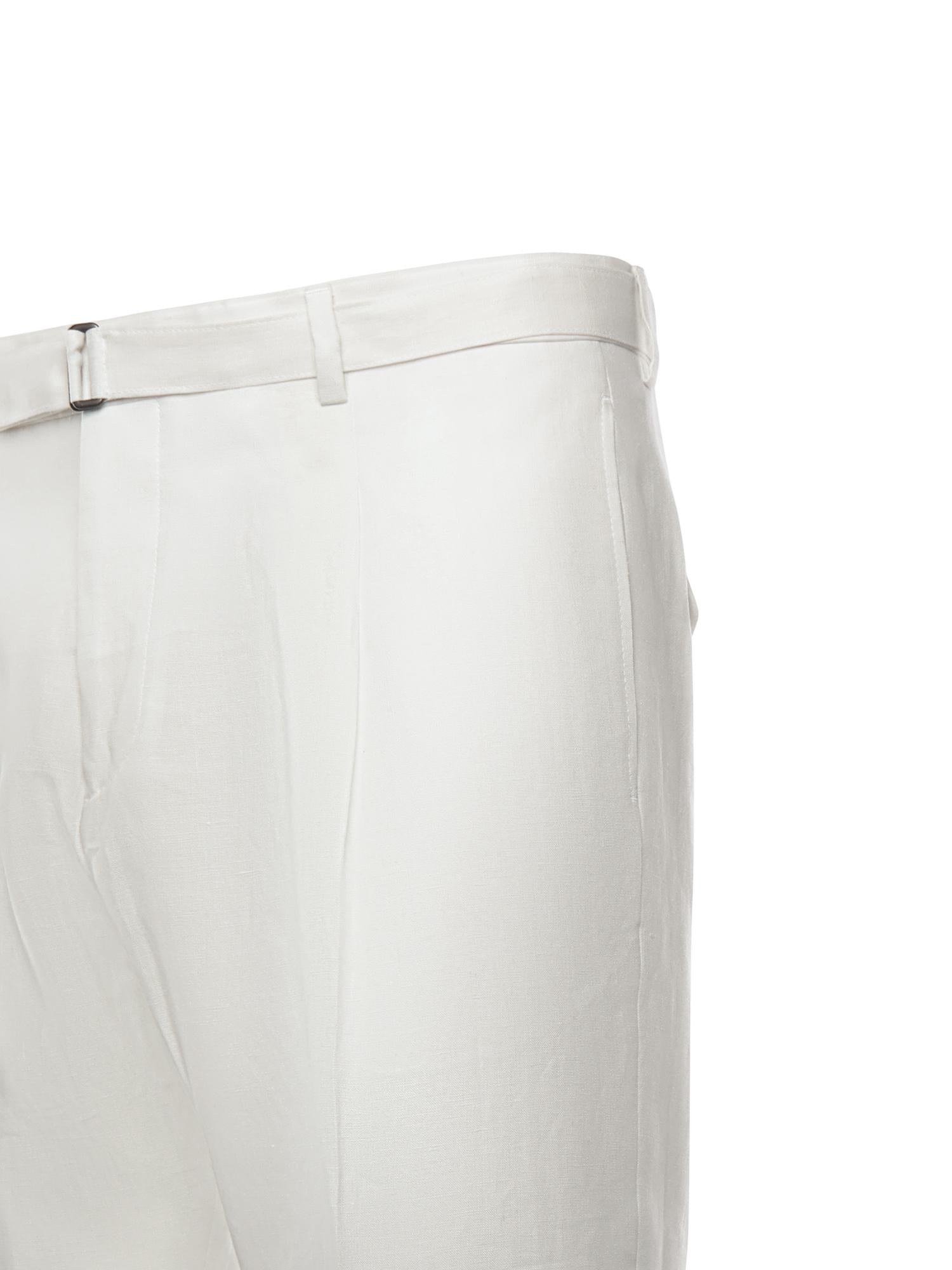 Pantalone Andy in lino<BR/> ANDY REGULAR LLAPPANNA BEABLE 