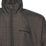 Giubbotto in nylon con stampa madras<BR/> 843937 TSO401460 BALENCIAGA 
