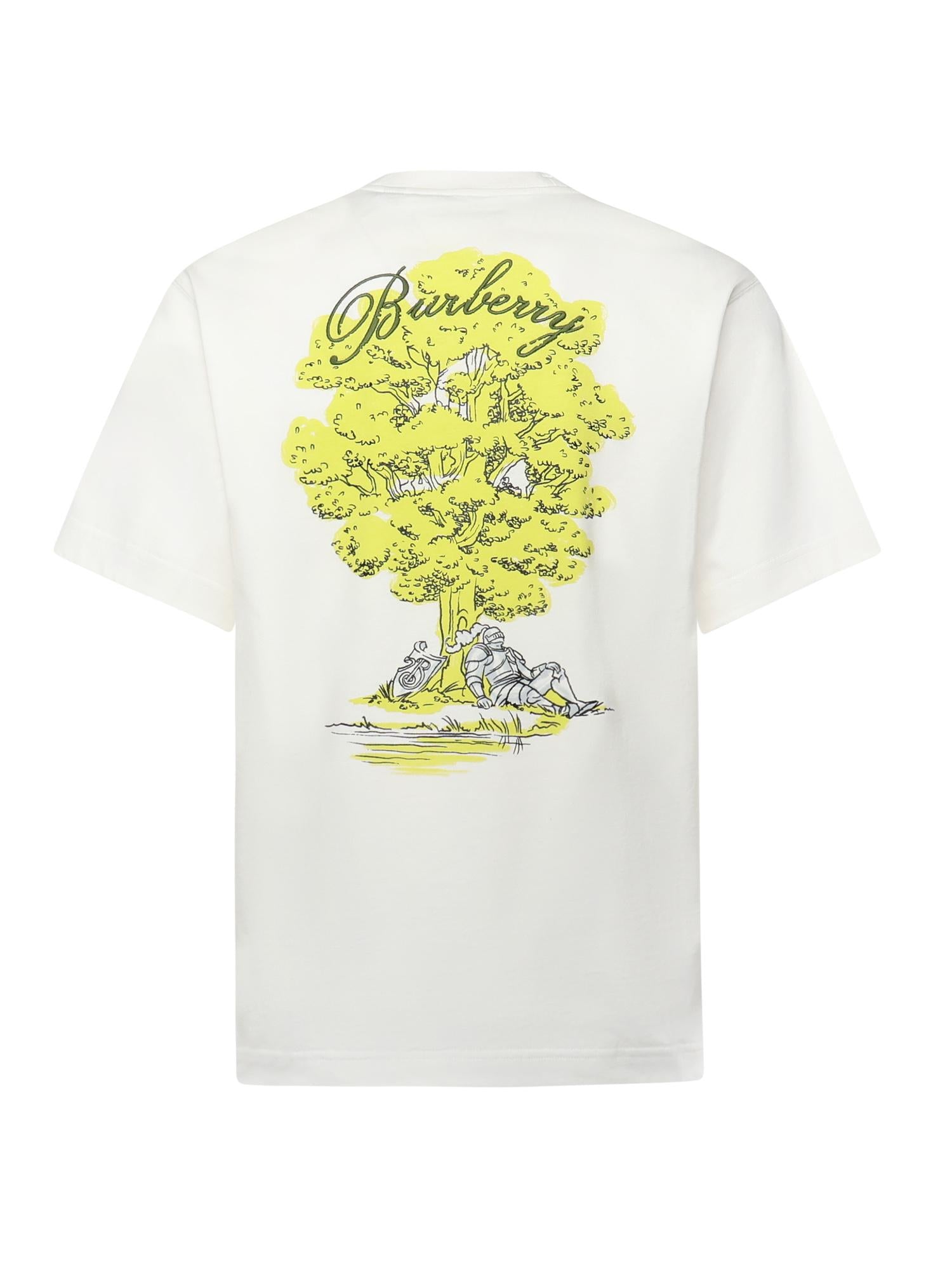 T-shirt in cotone Sleeping Knight 8119044 B7078 BURBERRY 