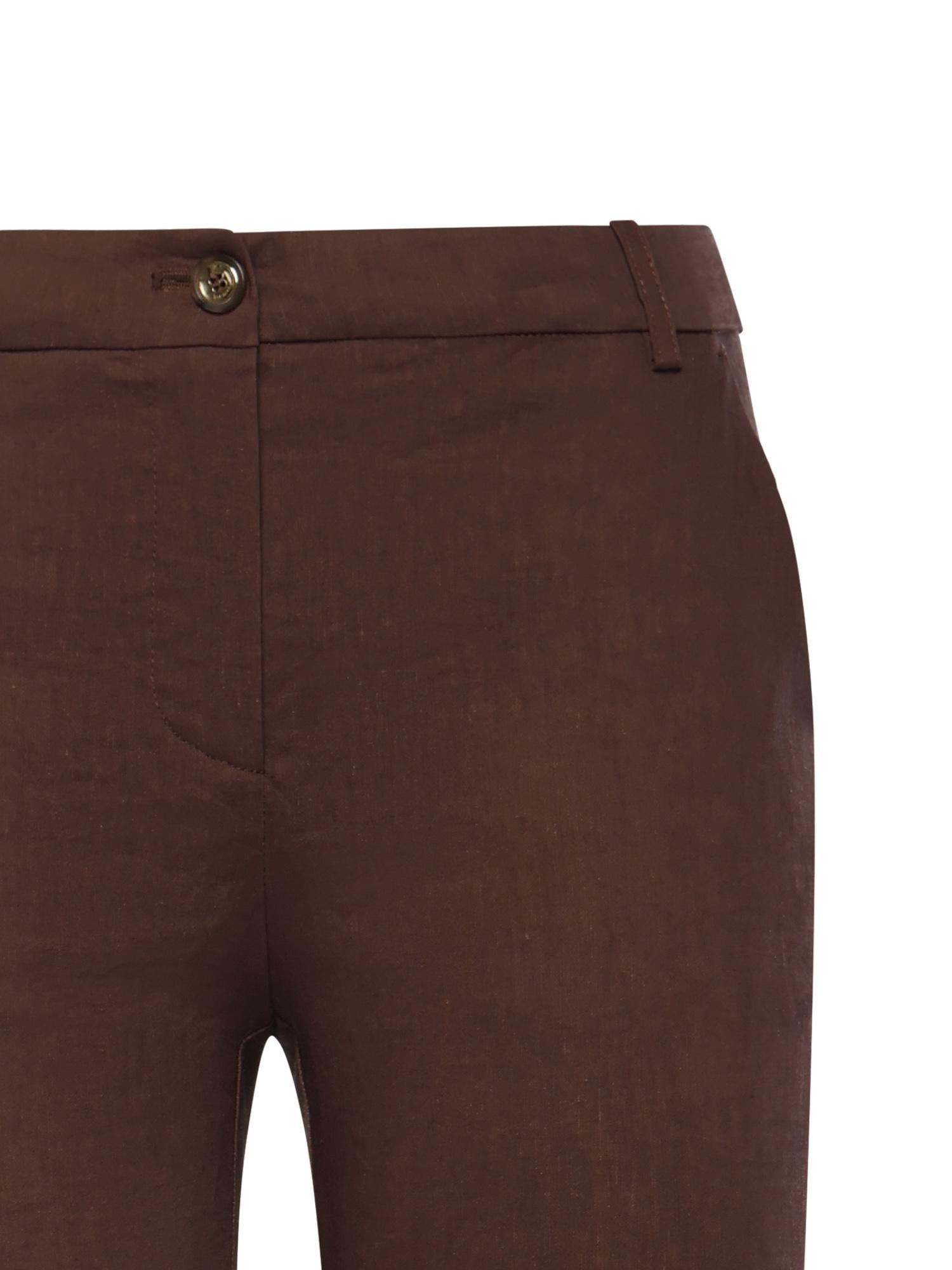 Pantalone Bello in misto lino 100155 A34IL78 PINKO 