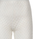 Pantaloni flare in viscosa lamé lavorazione raschel MC25SI00 BR014RS01JW MISSONI 